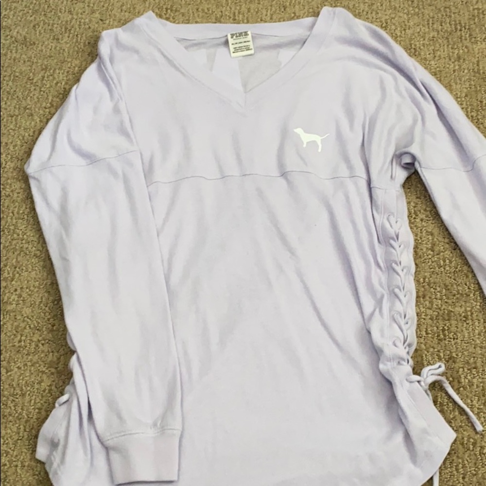 Pink sweat shirt